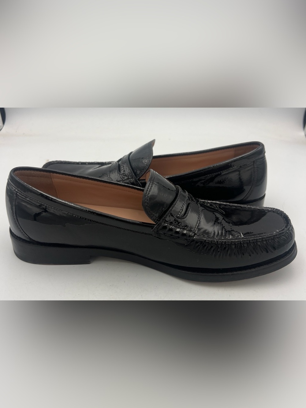 COLE HAAN GRAND 360 Black Patent Leather Loafer Women’s Size 8.5 - Picture 6 of 14